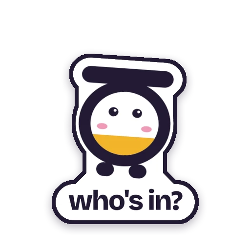 pottle sticker: who's in?